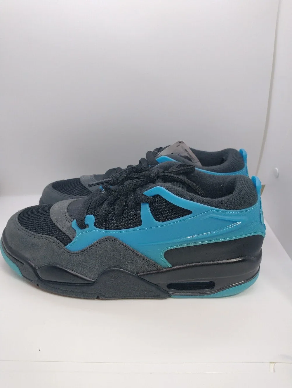 Nike Air Jordan 4 RM Black Cat Boys  Size 7 Casual Lifestyle Shoes,